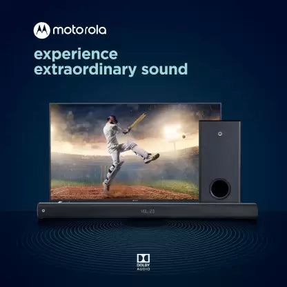 MOTOROLA AmphisoundX Dolby with HDMI Arc 160 W Bluetooth Soundbar