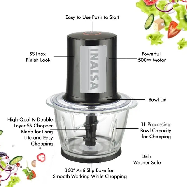 Inalsa Multi Chop Electric Chopper