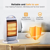 Candes New Infra3 Noiseless 1200Watt Infra3 Halogen Room Heater