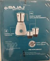 BAJAJ Ninja Series 500 W Juicer Mixer Grinder