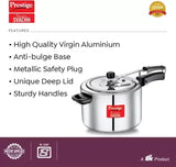 Prestige Svachh Nakshatra Plus 5 L, 3 L, 2 L Inner Lid Induction Bottom Pressure Cooker