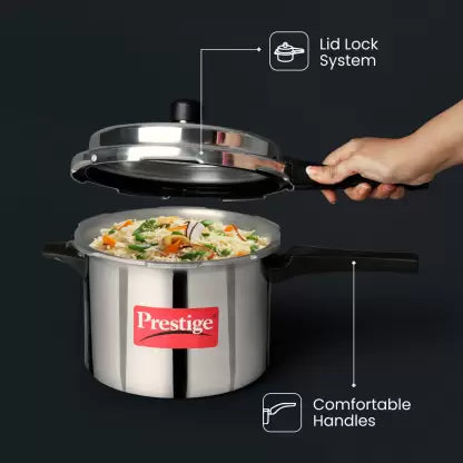 Prestige Popular 2 L, 3 L, 5 L Outer Lid Pressure Cooker