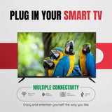 NVY 109 cm (43 Inch) FHD Smart Frameless LED TV, NVA43SFR1 (Black)