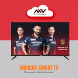 NVY 109 cm (43 Inch) FHD Smart Frameless LED TV, NVA43SFR1 (Black)