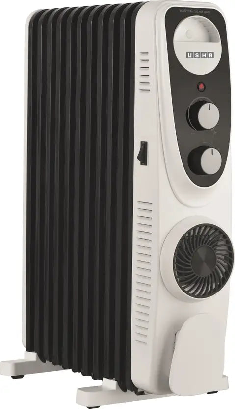 USHA OIL FILED RADIATOR 4211 FU PTC BLCK