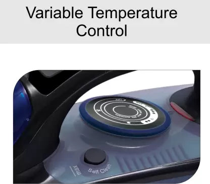 Inalsa Onyx 2200 W Steam Iron (Blue)