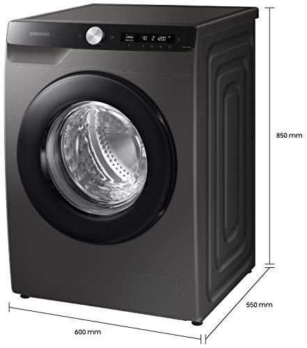 Samsung 7 Kg Wi-Fi Enabled Inverter Fully-Automatic Front Loading Washing Machine (WW70T502DAX/TL,Inox, AI Control)