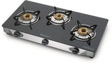 BAJAJ Majesty CGX3 Eco with AI Glass Manual Gas Stove  (3 Burners)