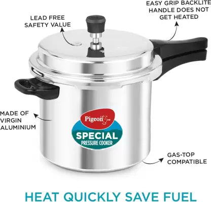 Pigeon Special 7.5 L Outer Lid Pressure Cooker