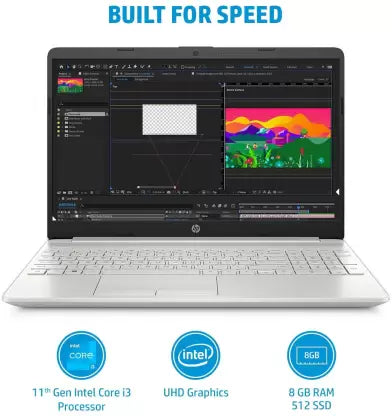 HP 15s Intel Core i3 11th Gen 1125G4 - (8 GB/512 GB SSD)