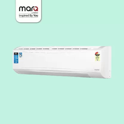 MarQ by Flipkart Convertible 4-in-1 Cooling 1.5 Ton 3 Star Split Inverter AC - White (153SIAA22NW, Copper Condenser)