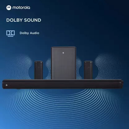 MOTOROLA AmphisoundX Dolby Audio 400 W Bluetooth Soundbar