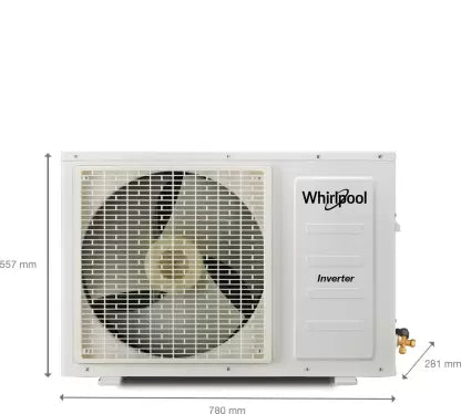 Whirlpool 4 in 1 Convertible Cooling 1 Ton 3 Star Split Inverter AC - White (1.0T magicool convert pro 3s INV-I/O, Copper Condenser)