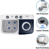 Samsung 6.5 kg, 5 star, Semi-Automatic Washing Machine (WT65R2200LL/TL, Air Turbo Drying