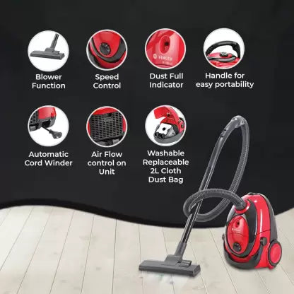 Singer E-Clean Dry Vacuum Cleaner Accessories missing