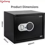 Lifelong 34 Liters Home Safe 1.2 Cubic Feet with Led Safe Locker