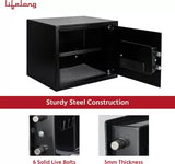 Lifelong 34 Liters Home Safe 1.2 Cubic Feet with Led Safe Locker