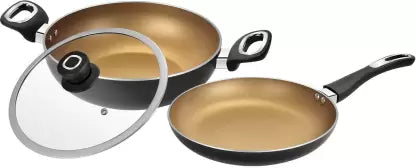 BERGNER Induction Bottom Non-Stick Coated Cookware Set