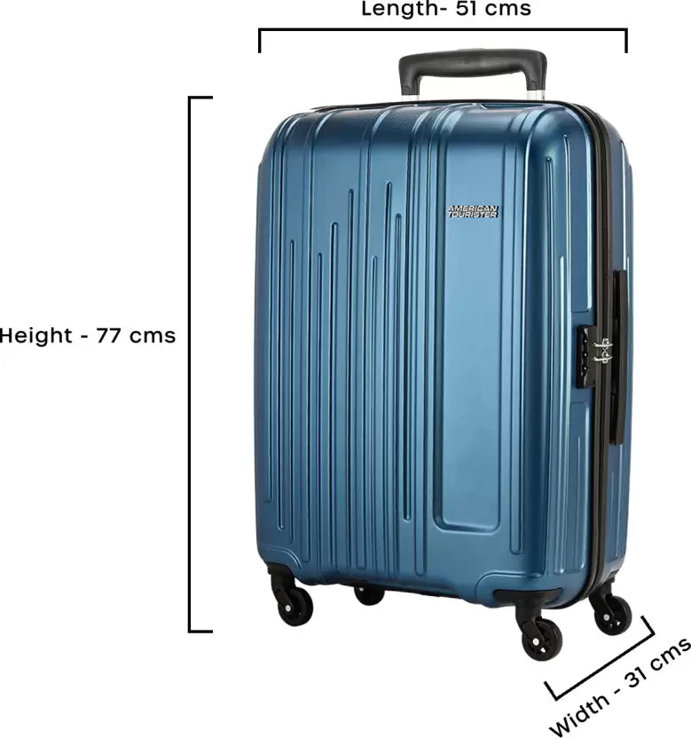 Buy AMERICAN TOURISTER AMT HAMILTON SP 77CM MO.BLUE Check in