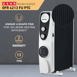 USHA OFR 4213 FU PTC Oil Filled Room Heater