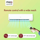 MarQ by Flipkart 2023 Range 1.5 Ton 4 Star Split Inverter 4-in-1 Convertible with Turbo Cool Technology AC - White (155SIAA22W.