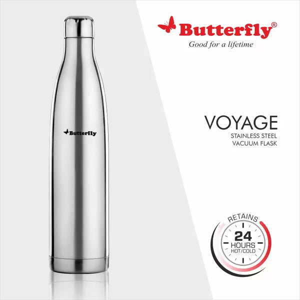 Butterfly Voyage Stainless Steel Vacuum Flask - (500 ml)