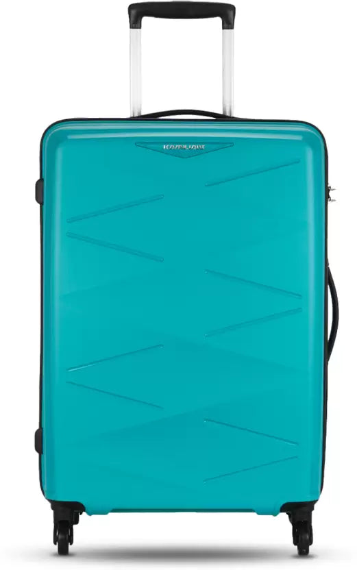 Kamiliant by American Tourister Kam Triprism Sp 68Cm - Black Check-in Suitcase - 27 inch