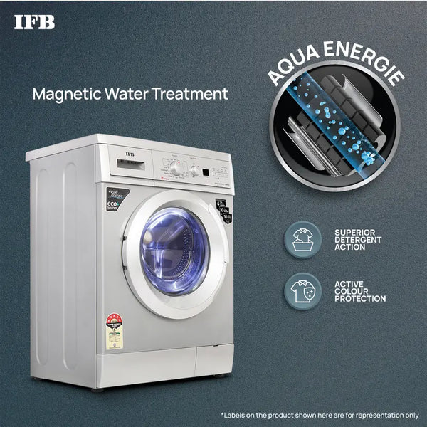 IFB 6.5 Kg 5 Star Fully Automatic Front Load Washing Machine 2X Power Steam (ELENA SXS 6510, Silver, In-built Heater)