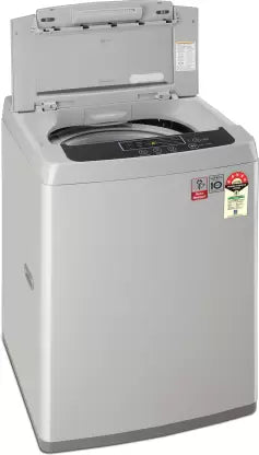 LG 7 kg 5 Star with Smart Inverter Technology, Turbo Drum and Smart Diagnosis Fully Automatic Top Load Washing Machine Silver