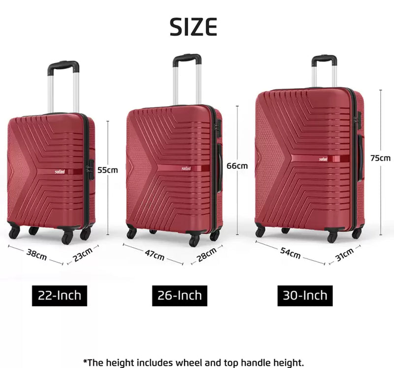 SAFARI ZENO 75 Check-in Suitcase - 30 inch