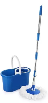 cello Kleeno Compacto Spin Mop Blue Wet & Dry Mop