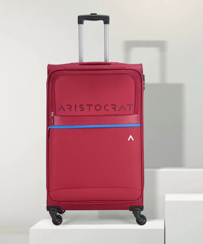 Buy ARISTOCRAT Brezza 4W Strolly E 69 Red Check in Suitcase 27