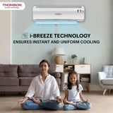 Thomson 2023 Model 1.5 Ton 2 Star Split With iBreeze Technology AC - White  (CPMF1502S, Copper Condenser)