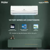 Haier Frost Self-Clean 2023 Model 1.5 Ton 3 Star Split Inverter Cooling at Extreme Temperature, Super Anti-corrosion AC - White (HS17V-TMS3BE-INV/HU17-3BE-INV / HSU17V-TMS3BE-INV, Copper Condenser)