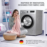 BOSCH 8 kg AntiTangle,AntiVibration,1200RPM Fully Automatic Front Load Washing Machine with In-built Heater Silver