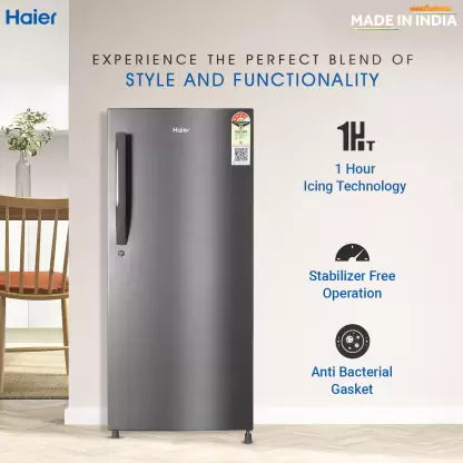 Haier 190 L Direct Cool Single Door 4 Star Refrigerator