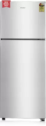 Haier 240 L Frost Free Double Door 2 Star Refrigerator  (Moon Silver, HEF-252EGS-P)