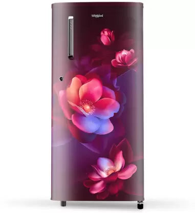 Whirlpool 184 L Direct Cool Single Door 2 Star Refrigerator (Wine, 205 WDE PRM 2S WINE BLOOM-Z)