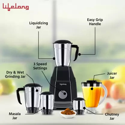 Lifelong LLMG7E 800 W Mixer Grinder