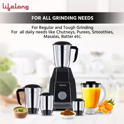 Lifelong LLMG7E 800 W Mixer Grinder