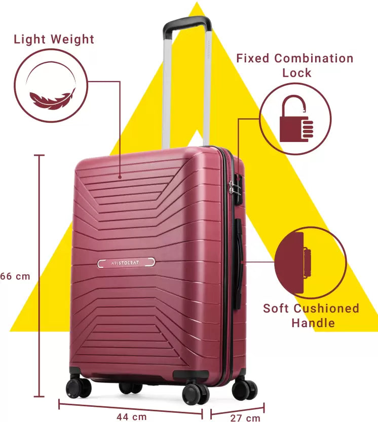 Aristocrat trolley best sale bag 26 inch