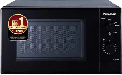 Panasonic 20L Solo Microwave Oven (NN-SM25JBFDG,Black)