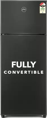 Godrej 272 L 3 Star Convertible Technology, 30 days Farms Freshness Inverter Frost Free Double Door Refrigerator(, RF EON 294C RCIT FS ST, Fossil Steel)