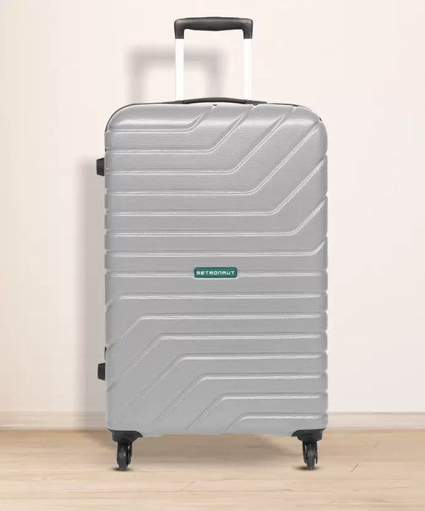 METRONAUT Medium Check-in Suitcase (65 cm) 4 Wheels - BENT - Silver