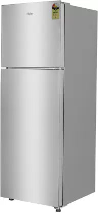 Haier 240 L Frost Free Double Door 2 Star Refrigerator  (Moon Silver, HEF-252EGS-P)