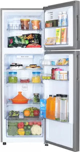 Haier 240 L Frost Free Double Door 2 Star Refrigerator  (Moon Silver, HEF-252EGS-P)