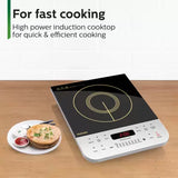 PHILIPS 2100 W Induction Cooktop Push Button