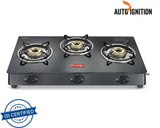 Prestige Atlas Plus High Effient Brass burner & Toughened Glass Automatic Gas Stove