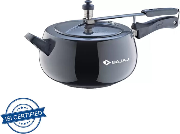 BAJAJ New Shakti 5HD HA Handi with IB MAJESTY PCX 65 HD 5 L Induction Bottom Pressure Cooker