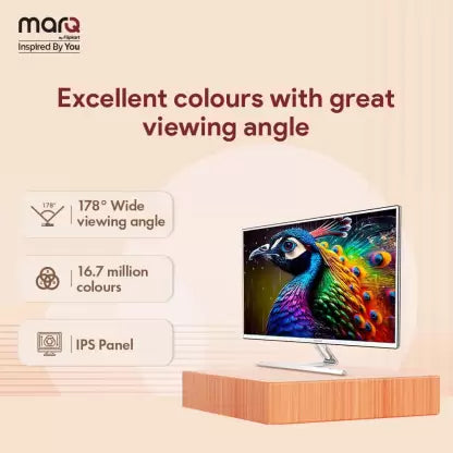 MarQ by Flipkart 81.28 cm (32 inch) Full HD LED Backlit IPS Panel Monitor (32FHDMMQNN2B)